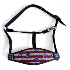 Cayuse Bronco Halter kötőfék – USA mintás