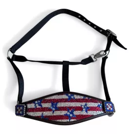 Cayuse Bronco Halter kötőfék – USA mintás