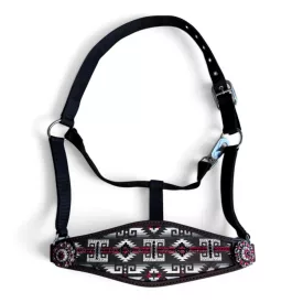 Cayuse Bronco Halter kötőfék – Aztec black