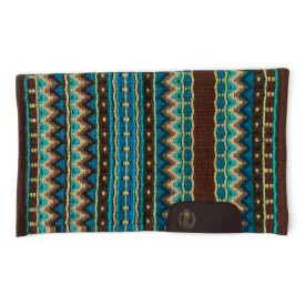   Cayuse Turquoise Legacy türkizkék western show blanket (bemutató alátét) 86x106 cm