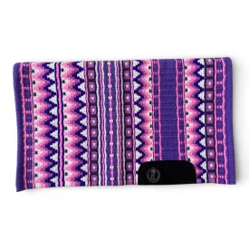   Cayuse Purple Cookie lila-barna western show blanket (bemutató alátét) / 86x106 cm