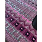 Cayuse Arctic Love jégkék-fehér western show blanket (bemutató alátét) 86x106 cm