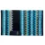 Cayuse Freak Turquoise türkizkék-mintás western show blanket (bemutató alátét) 79x97 cm