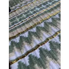 Cayuse Sage Pearl zsályazöld-gyöngyház western show blanket (bemutató alátét) 86x106 cm