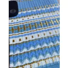 Cayuse Sky Creme égkék-krém western show blanket (bemutató alátét) 86x106 cm