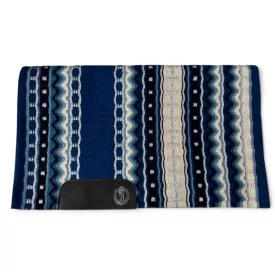   Cayuse SnowingNight Creme fekete-krém western show blanket (bemutató alátét) 81x106 cm