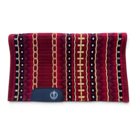  Cayuse Royal Red piros western show blanket (bemutató alátét) 86x106 cm
