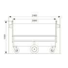 Trágyakonténer 2,3 m³ 