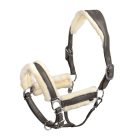 Polipropilén kötőfék műbárány bőr béléssel