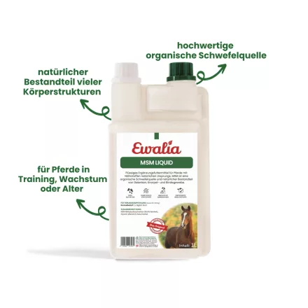 EWALIA MSM folyadék – az izmok támogatására - 1 L