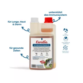EWALIA Feketekömény folyadék kutyák számára (500 ml)