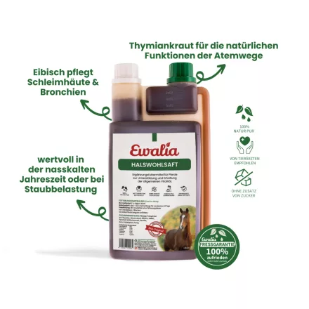 EWALIA Halswohlsaft (torok) - 1 L