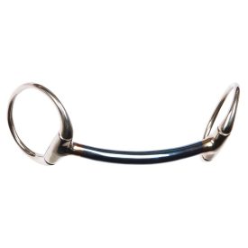   Harry's Horse Curved egyenes szájrészű édes vas olív zabla