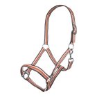 HKM Linz kötőfék - Cob, barna/rozsda/elefántcsont/bézs