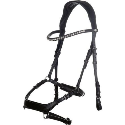 HKM Pro Anatomic kantár - Cob, fekete
