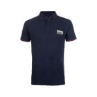 HKM Derby férfi lovagló póló - XL, sötétkék