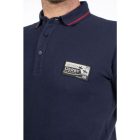 HKM Derby férfi lovagló póló - XL, sötétkék