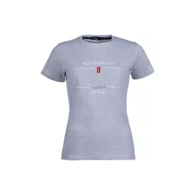 HKM Equine Sports póló - L, fekete/rosegold