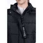 HKM Misty női hosszú mellény - L, fekete