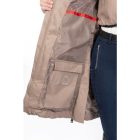 HKM Alpine női lovagló kabát belső mellénnyel - L, taupe