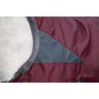 Magasnyakú takaró -Yukon- 600D, 100g töltettel-sötétpiros/szürke