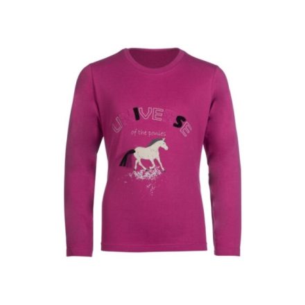 HKM Polly hosszú ujjú felső - 110/116, pink