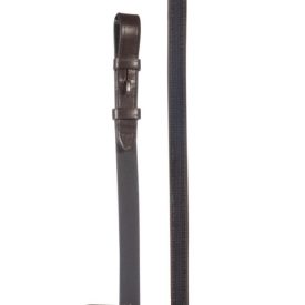   HKM Sophie bőrből készült kantárszár gumival - Cob, barna