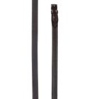 HKM Sophie bőrből készült kantárszár gumival - Cob, fekete