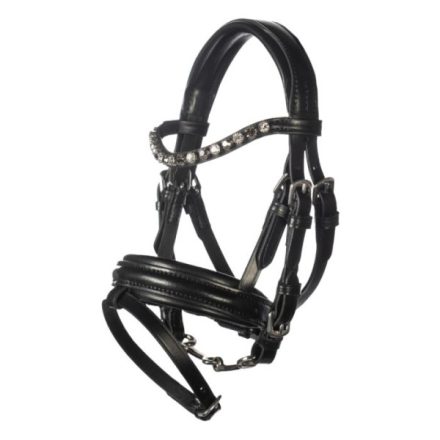HKM Hobby Horse Strasszos bőr kantár