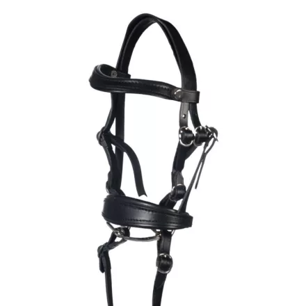 HKM Hobby Horse bőr kantár zablával