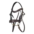 HKM Hobby Horse bőr kantár zablával