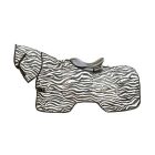 Hkm Légytakaró lovagláshoz - Zebra - fehér/fekete