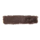 HKM Valódi bárányszőr orr- és tarkóvédő - sötétbarna