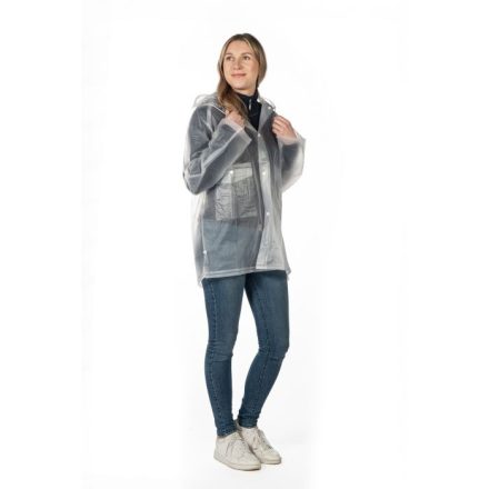 HKM Női átlátszó esőkabát - M 