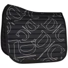 Denici Cavalli Stardust Design nyeregalátét-FEKETE