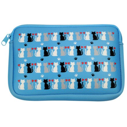 HappyRoss Neoprén zipzáras táska, macskák