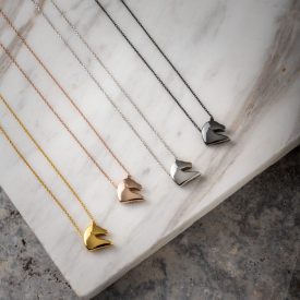 Sterling ezüst Morgan ló medálos nyaklánc