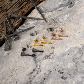 Sterling ezüst patkószög fülbevaló