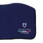Equestro X FISE polár takaró elülső zárral-SÖTÉT/VILÁGOSKÉK