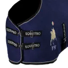 Istállótakaró gofriszövetből Equestro X FISE-SÖTÉT/VILÁGOSKÉK