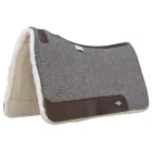 Comfort-Fit Steam-Pressed Deluxe 100% Wool Barrel Pad | 1 1/4" x 31" x 32"