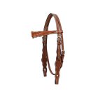 Western kantár virágmintás díszítéssel