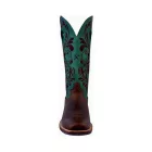Twisted X Ruff Stock női western csizma-türkiz virágos