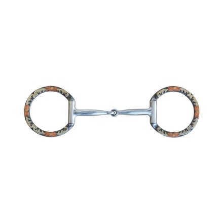 D-gyűrűs csikózabla, antik kivitel