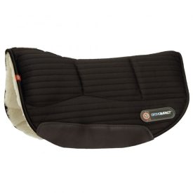   Westernwelt Matrix WoolBack® kerekített western pad Ortho-Impact® betétekkel 
