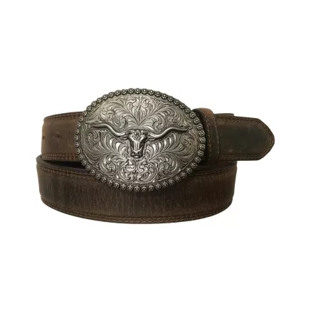 Westernwelt Twisted X Longhorn bőröv
