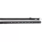 Zilco D-gyűrűs és bújtatós végű hámfej (vonószár) – 160 cm (Fekete)
