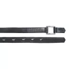 Zilco hurkos végű hámfej (vonószár) – 32 mm / 220 cm (Fekete)