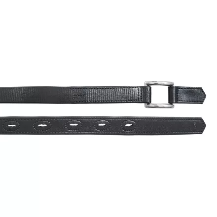 Zilco hurkos végű hámfej (vonószár) – 32 mm / 240 cm / XL (Fekete)