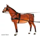 Zilco Classic Pony tandem első hám (Fekete)